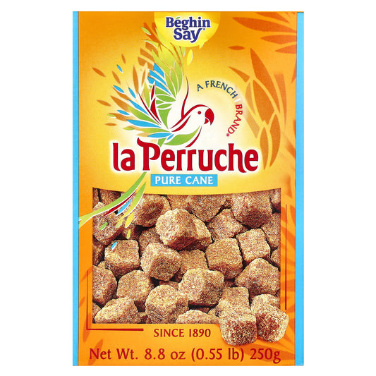 La Perruche, Pure Cane Rough Sugar Cubes, 8.8 oz (250 g)