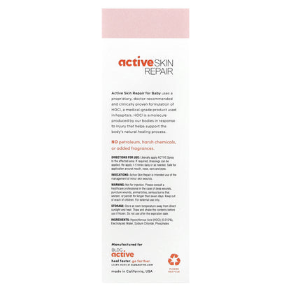 Active Skin Repair, Baby, Skin & Wound Repair Spray, 3 fl oz