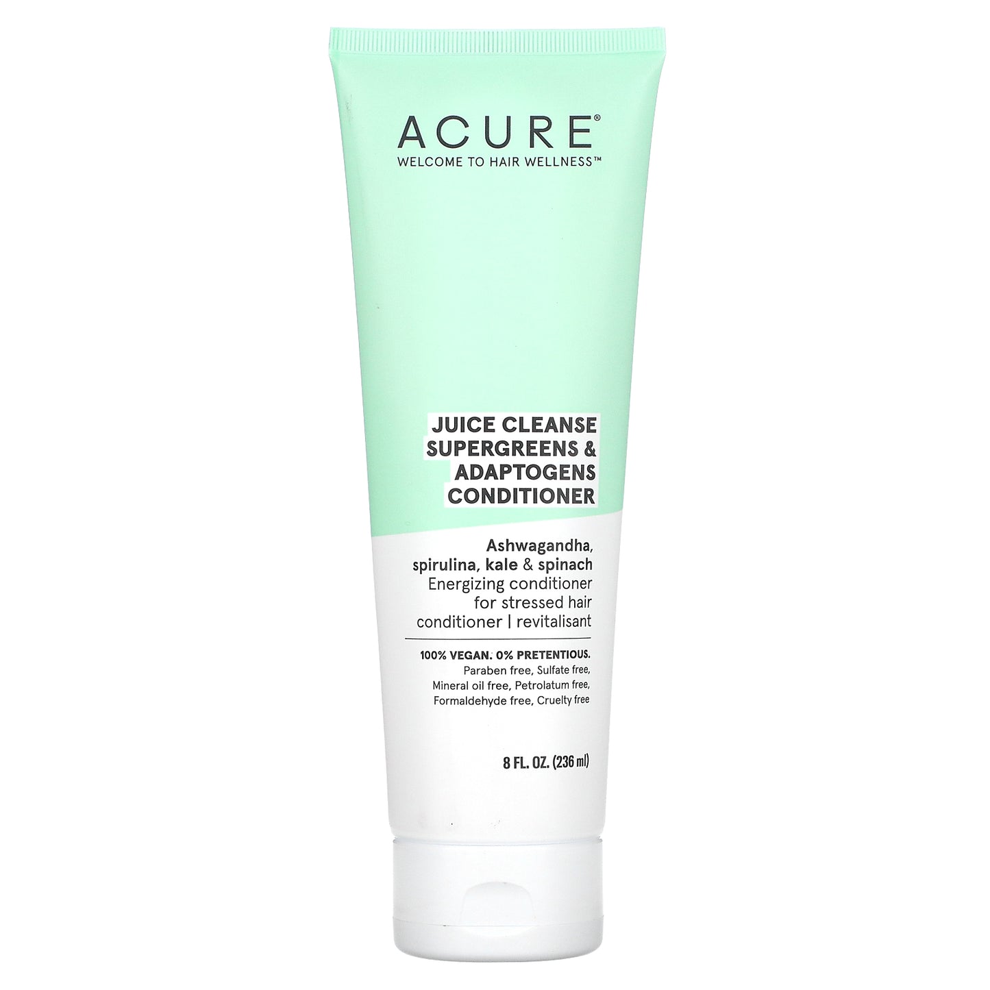 ACURE, Juice Cleanse Supergreens & Adaptogens Conditioner,  8 fl oz (236 ml)