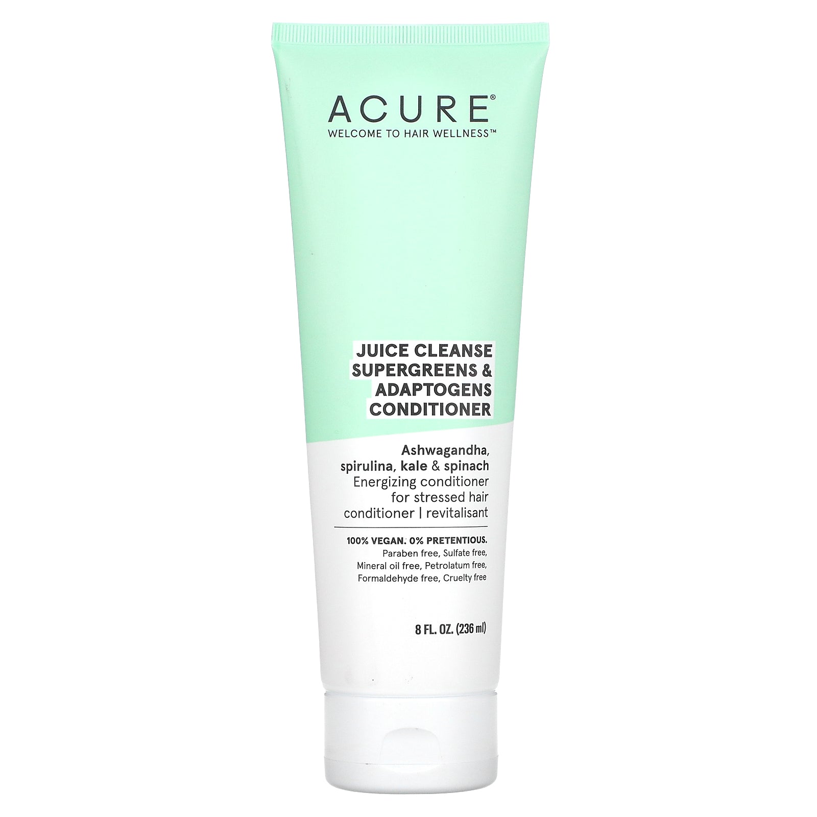 ACURE, Juice Cleanse Supergreens & Adaptogens Conditioner,  8 fl oz (236 ml)