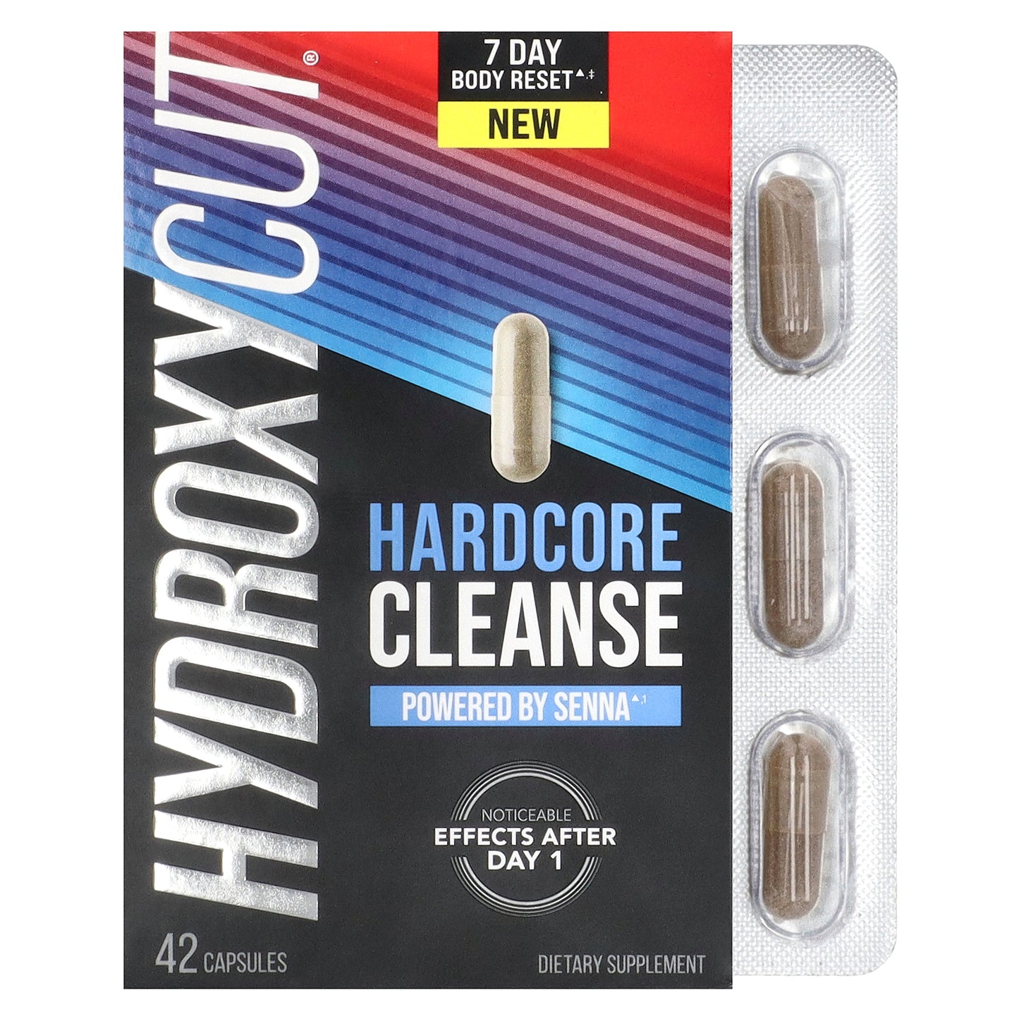 Hydroxycut, Hardcore Cleanse, 42 Capsules