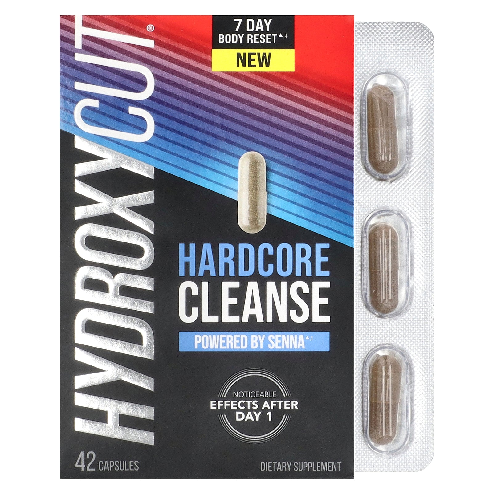 Hydroxycut, Hardcore Cleanse, 42 Capsules