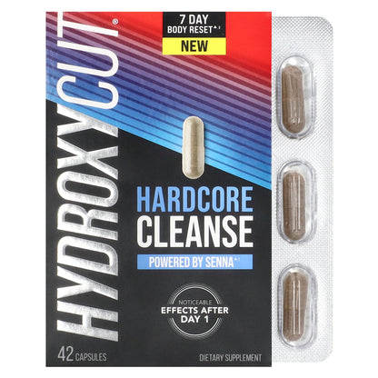 Hydroxycut, Hardcore Cleanse, 42 Capsules