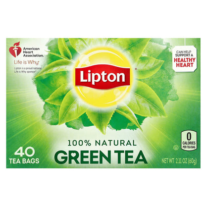 Lipton, Green Tea, 40 Tea Bags, 2.11 oz (60 g)