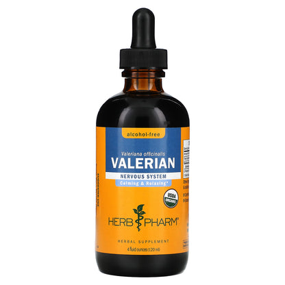 Herb Pharm, Valerian, Alcohol-Free, 825 mg, 4 fl oz (120 ml)