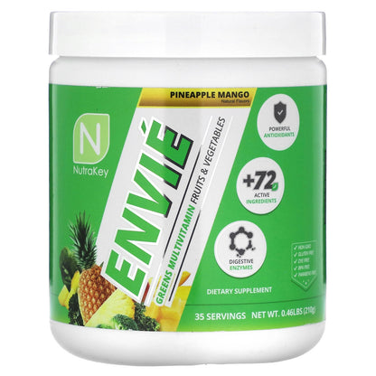 Nutrakey, Envie, Pineapple Mango, 0.46 lbs (210 g)