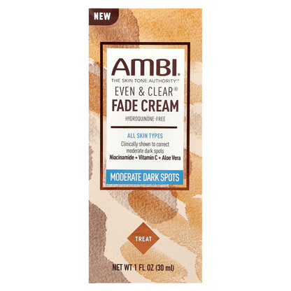 AMBI, Even & Clear®, Fade Cream, 1 fl oz (30 ml)