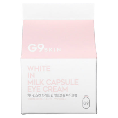 G9skin, White In Milk Capsule Eye Cream, 30 g