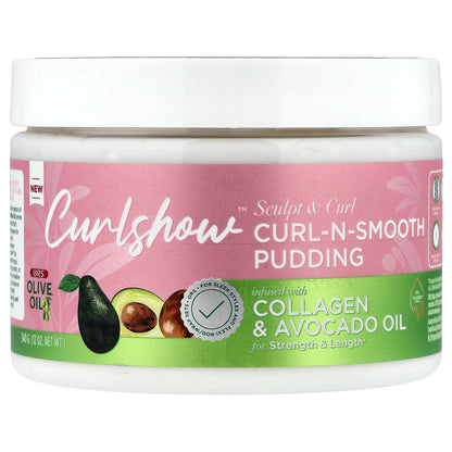 ORS, CurlShow™, Curl-N-Smooth Pudding , 12 oz (340 g)