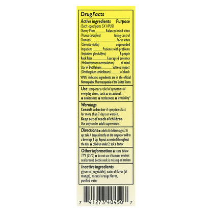 Bach, Rescue Remedy® Dropper, Stress Relief, Orange & Mango, 0.7 fl oz (20 ml)