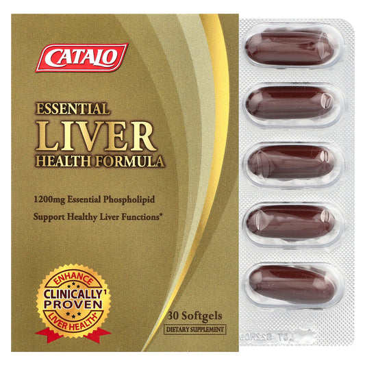 CATALO, Essential Liver Health Formula, 30 Softgels