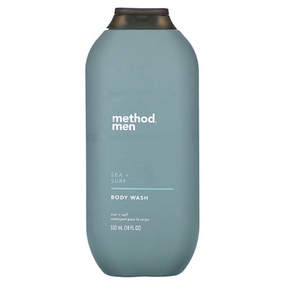 Method, Men, Body Wash, Sea + Surf, 18 fl oz (532 ml)