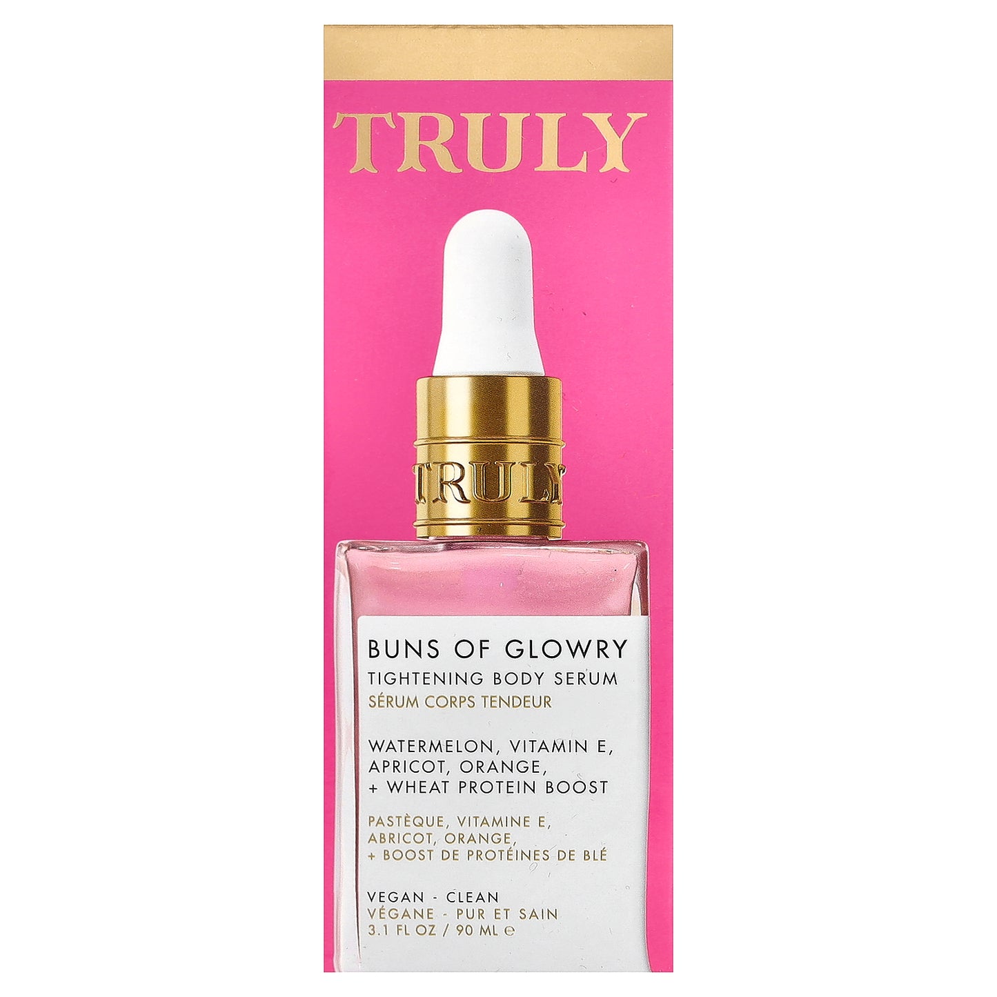 Truly Beauty, Buns of Glowry Tightening Body Serum, 3.1 fl oz (90 ml)