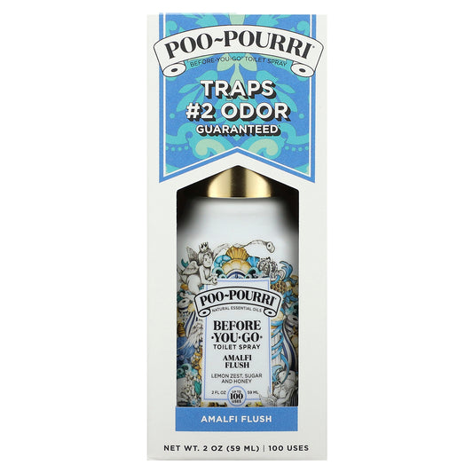 Poo-Pourri, Before-You-Go® Toilet Sprays, Amalfi Flush, 2 fl oz (59 ml)