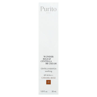 Purito, Wonder Releaf Centella BB Cream, SPF 30 PA+++, 29 Caramel Beige, 1.01 fl oz (30 ml)