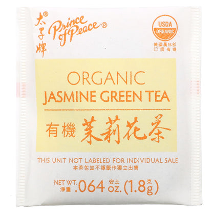 Prince of Peace, Organic, Jasmine Green Tea, 100 Tea Bags, 6.35 oz (180 g)