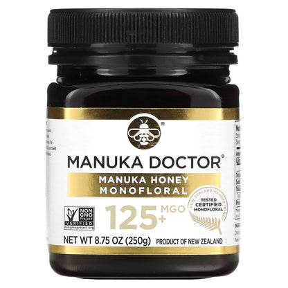 Manuka Doctor, Monofloral Manuka Honey, MGO 125+, 8.75 oz (250 g)