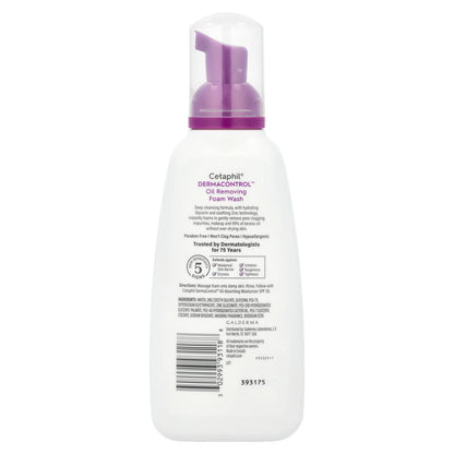 Cetaphil, Derma Control™, Oil Removing Foam Wash, 8 fl oz (237 ml)