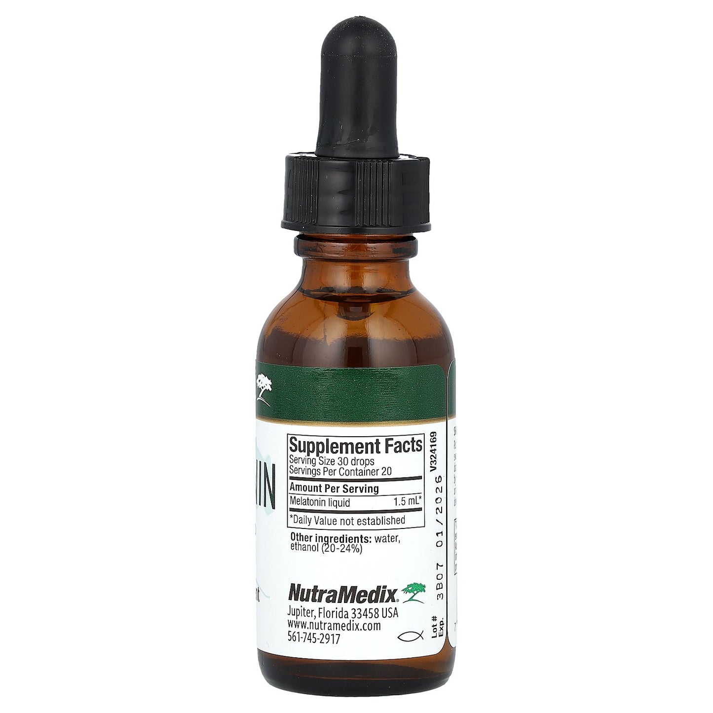 NutraMedix, Melatonin, 1 fl oz (30 ml)