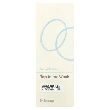 Bebesup, Top To Toe Wash, For Baby, 10.14 fl oz (300 ml)