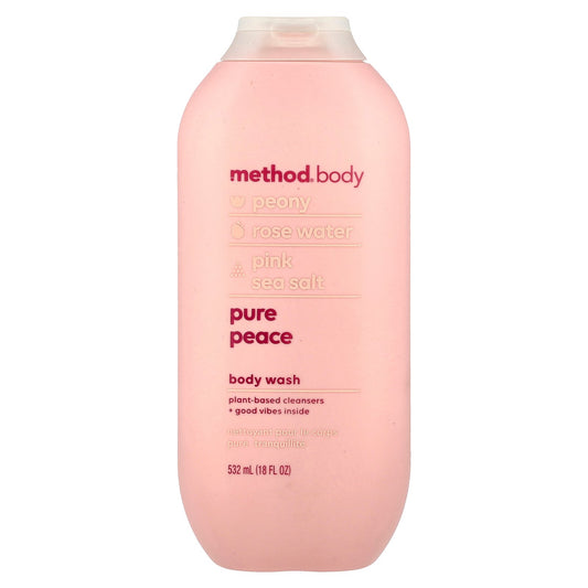 Method, Body Wash, Pure Peace, 18 fl oz (532 ml)