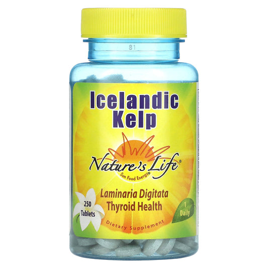 Nature's Life, Icelandic Kelp, 250 Tablets