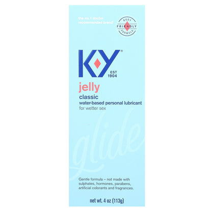 K-Y, Jelly, Classic, 4 oz (113 g)