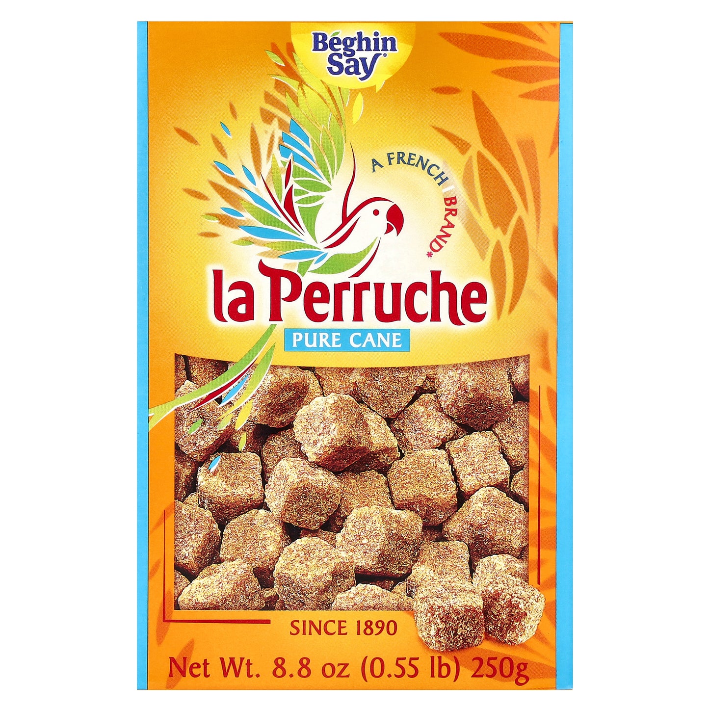 La Perruche, Pure Cane Rough Sugar Cubes, 8.8 oz (250 g)