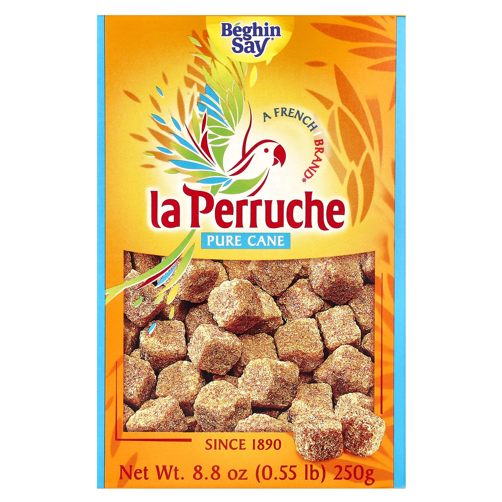 La Perruche, Pure Cane Rough Sugar Cubes, 8.8 oz (250 g)