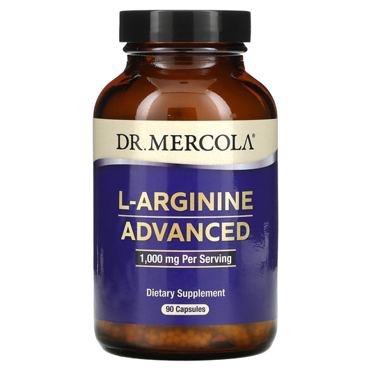 Dr. Mercola, L-Arginine Advanced, 90 Capsules (333 mg per Capsule)