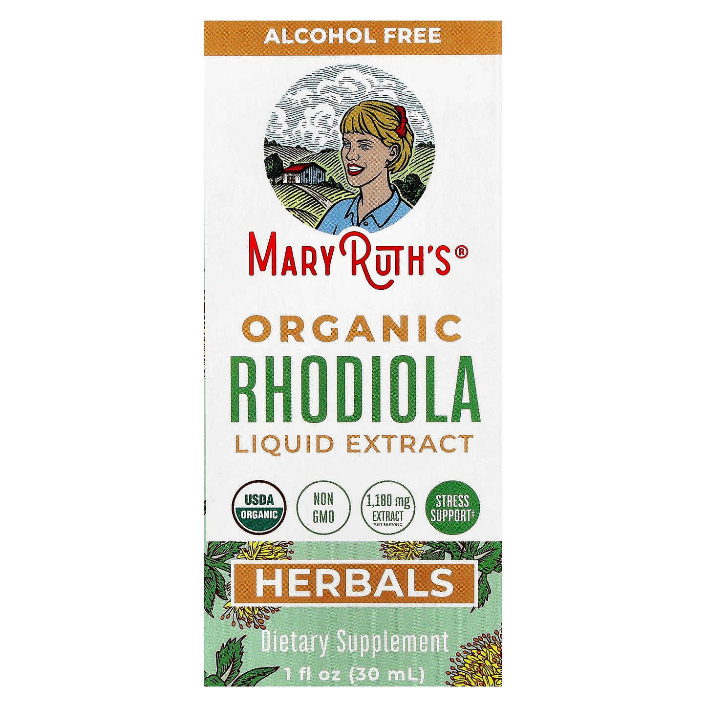MaryRuth's, Organic Rhodiola Liquid Extract, 1 fl oz (30 ml)
