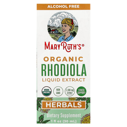 MaryRuth's, Organic Rhodiola Liquid Extract, 1 fl oz (30 ml)