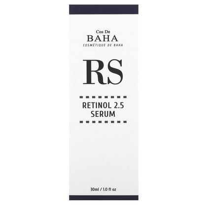 Cos De BAHA, RS, Retinol 2.5 Serum, 1 fl oz (30 ml)