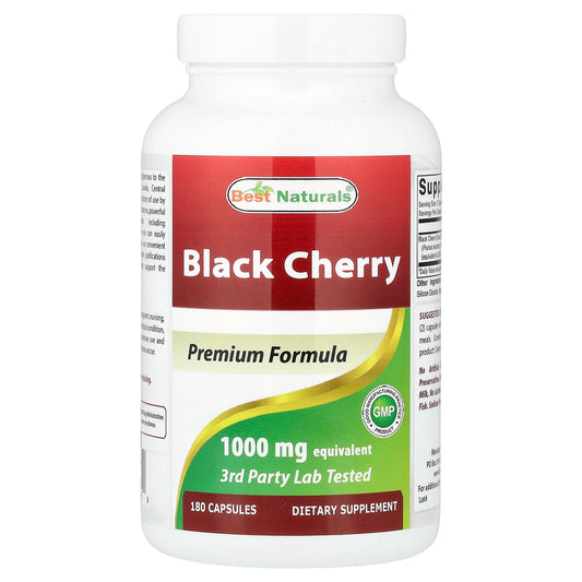 Best Naturals, Black Cherry, 1,000 mg, 180 Capsules