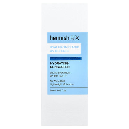 Heimish, Hydrating Sunscreen, SPF 50+ PA++++, 1.69 fl oz (50 ml)