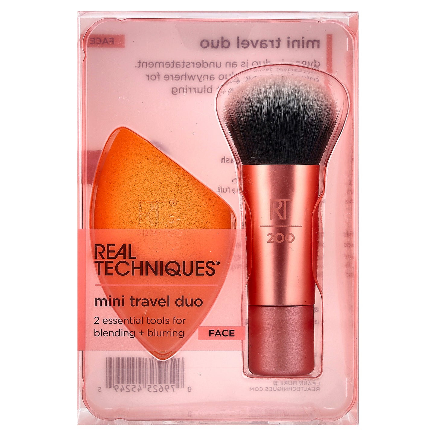 Real Techniques, Mini Travel Duo, Face, 2 Piece Set