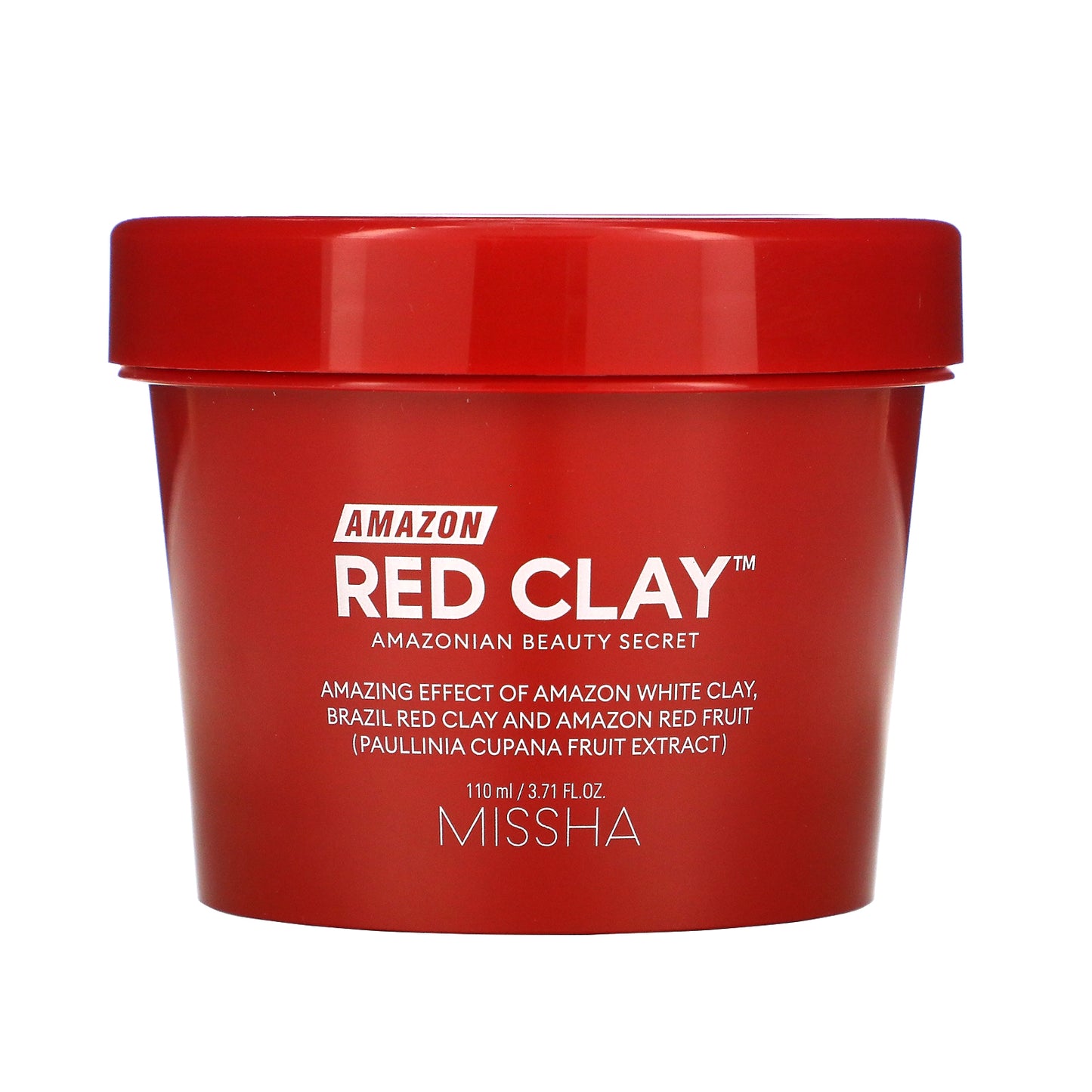 Missha, Amazon Red Clay, Pore Beauty Mask, 3.71 fl oz (110 ml)