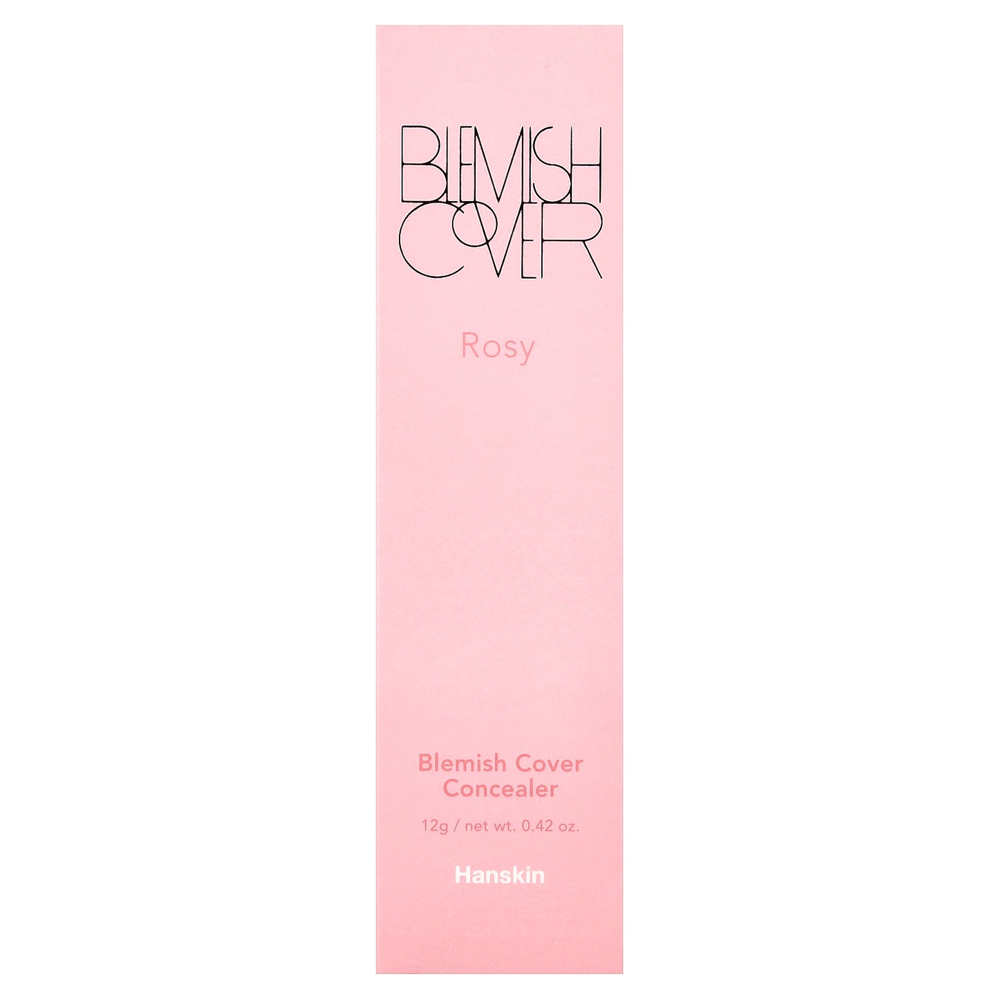 Hanskin, Blemish Cover Concealer, Rosy, 0.42 oz (12 g)