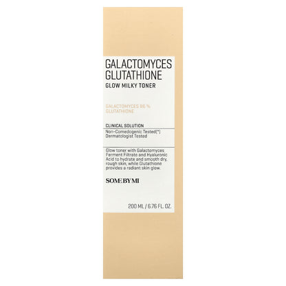 SOME BY MI, Galactomyces Glutathione Glow Milky Toner, 6.76 fl oz (200 ml)