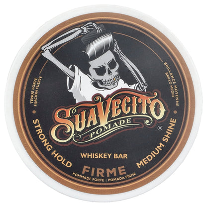 Suavecito, Pomade, Firme, Whiskey Bar, 4 oz (113 g)