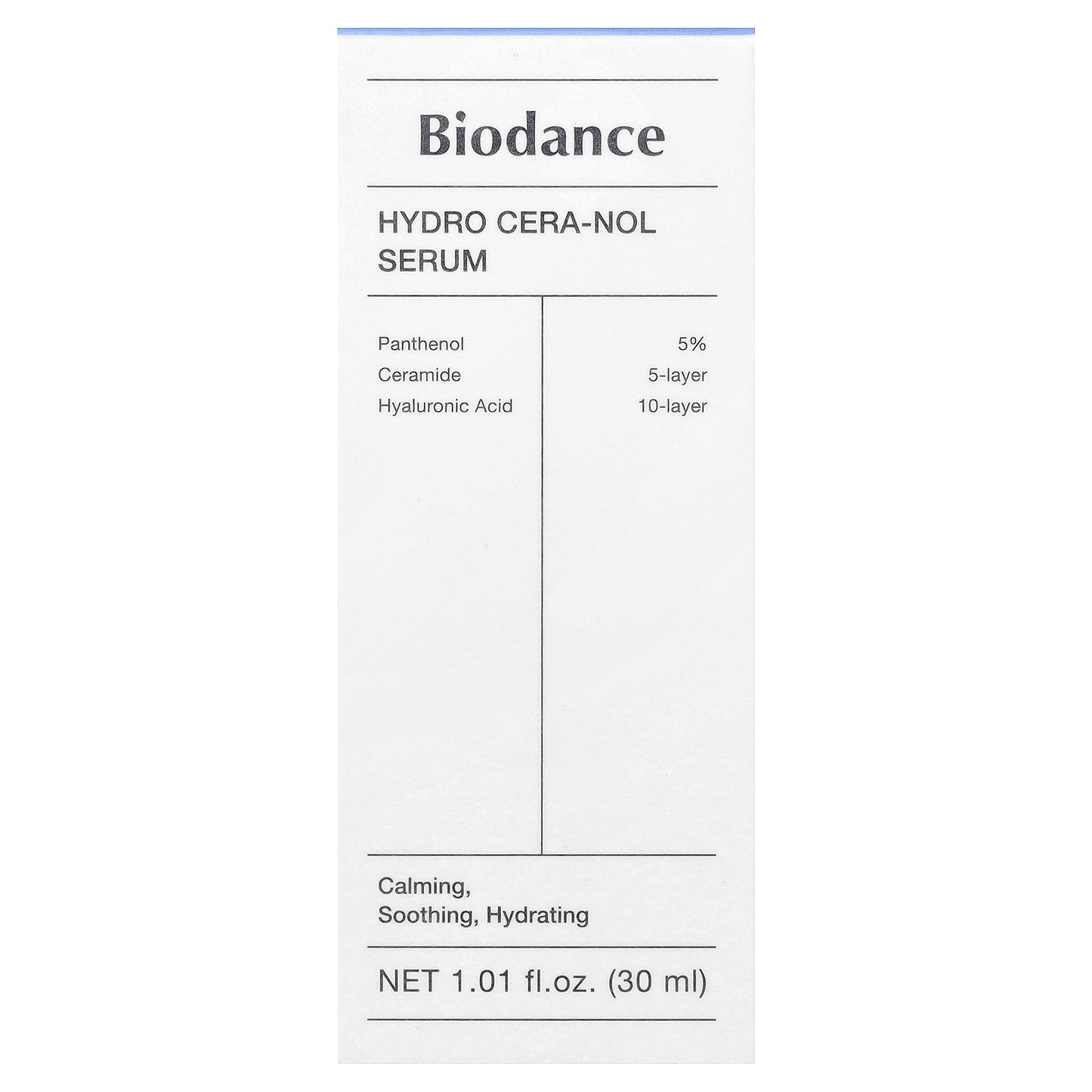 Biodance, Hydro Cera-Nol Serum, 1.01 fl oz (30 ml)