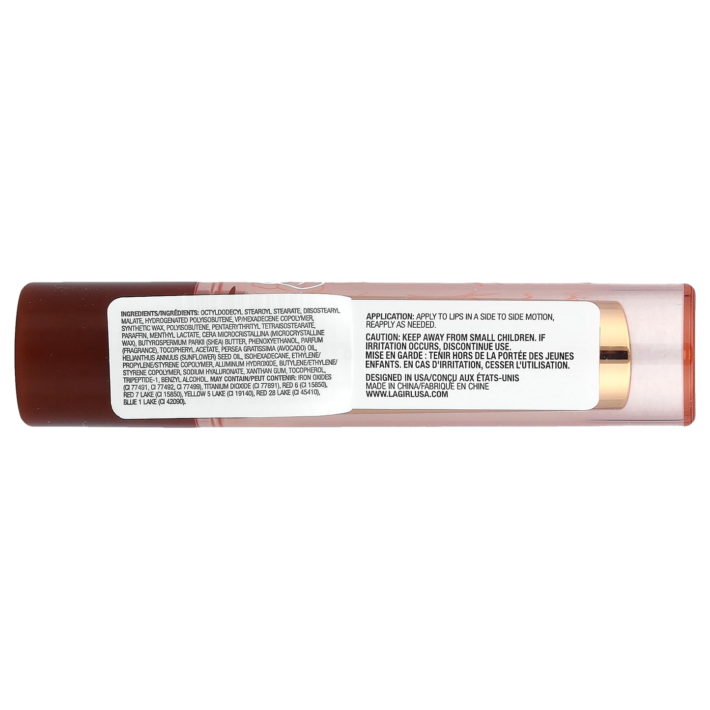 L.A. Girl, Sheer Tint Lip Balm, GLC602 Sheer Nude, 0.07 oz (2 g)
