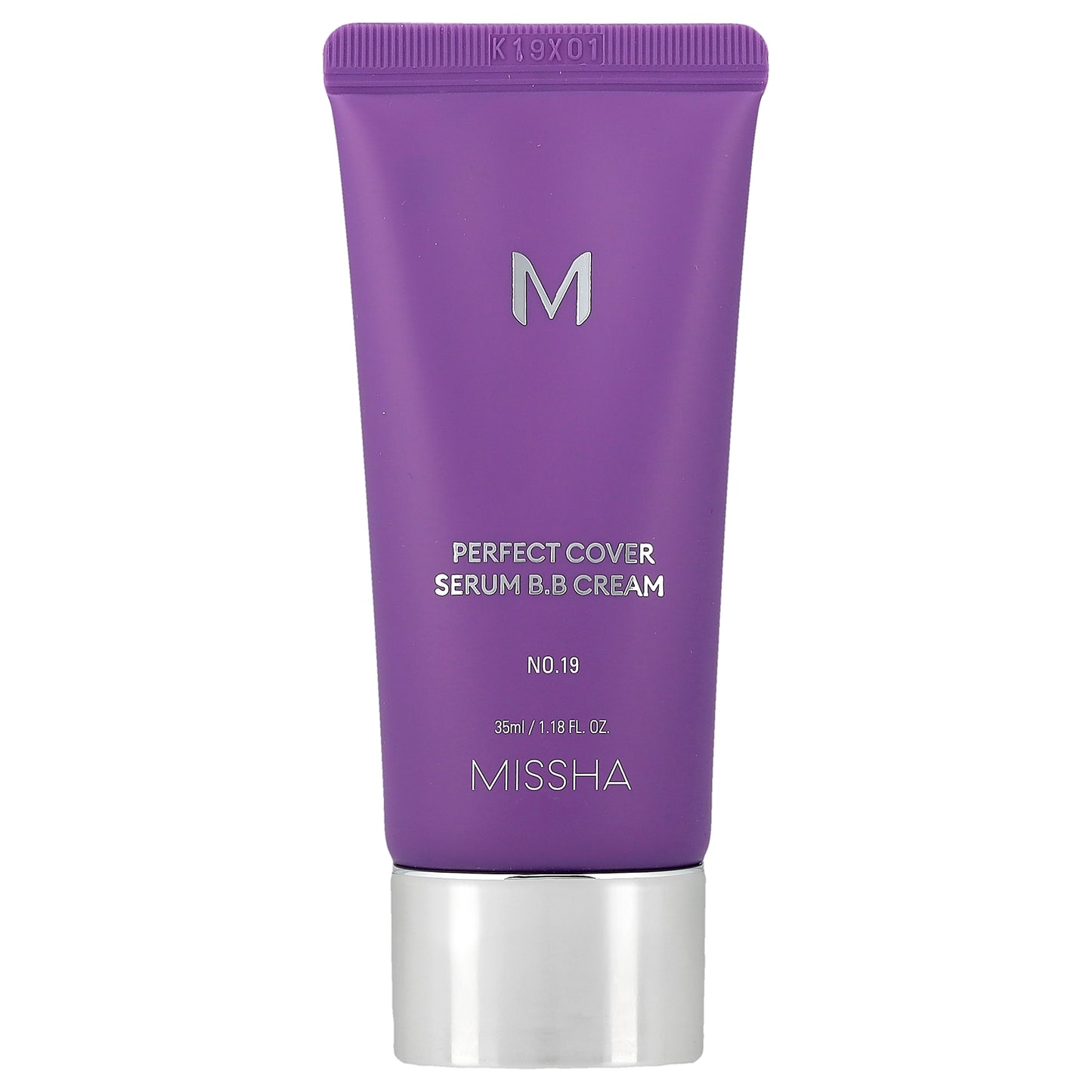 Missha, Perfect Cover Serum B.B Cream, No. 19 Ivory, 1.18 fl oz (35 ml)