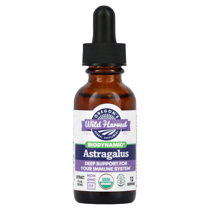 Oregon's Wild Harvest, Biodynamic, Astragalus, 1 fl oz (30 ml)