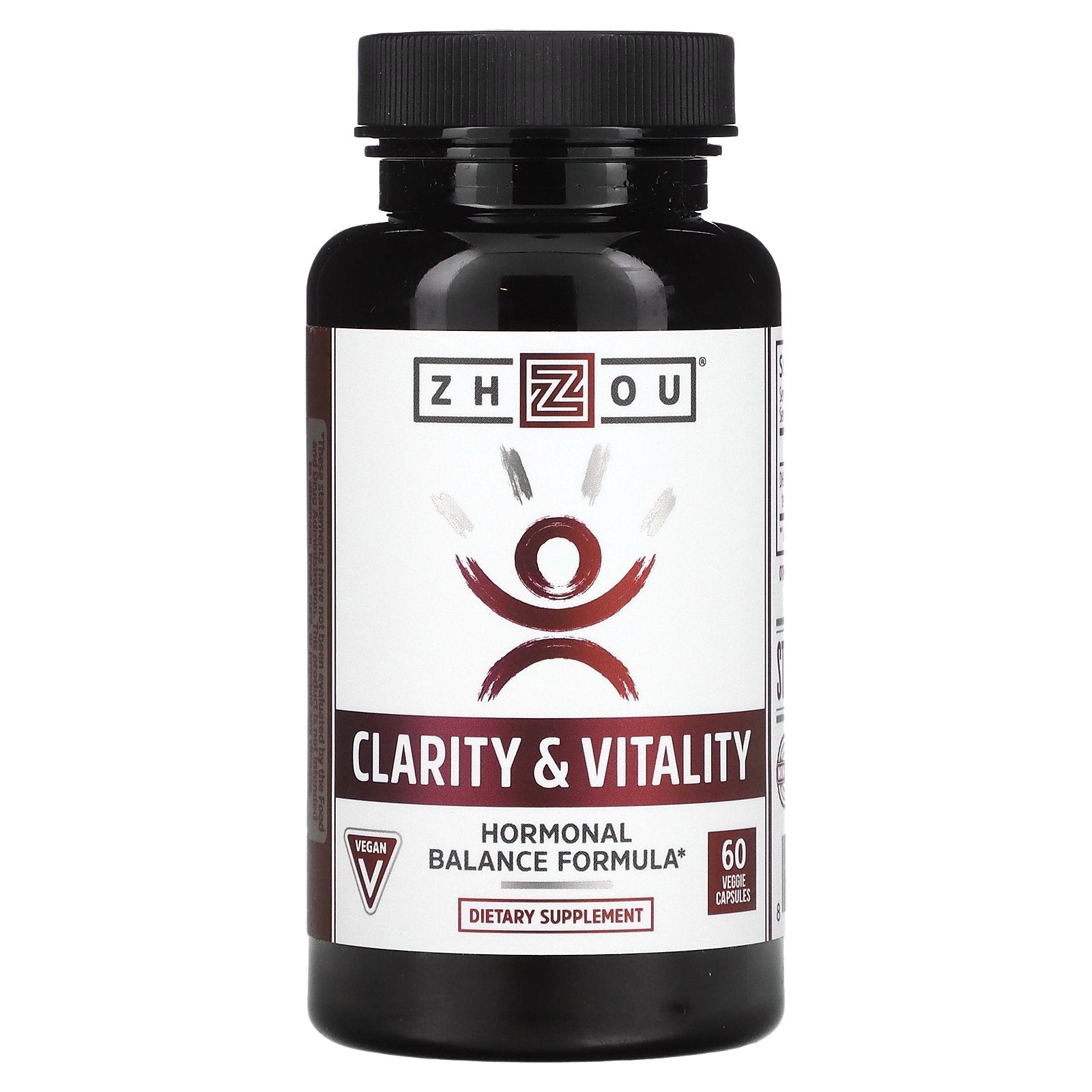 Zhou Nutrition, Clarity & Vitality, 60 Veggie Capsules