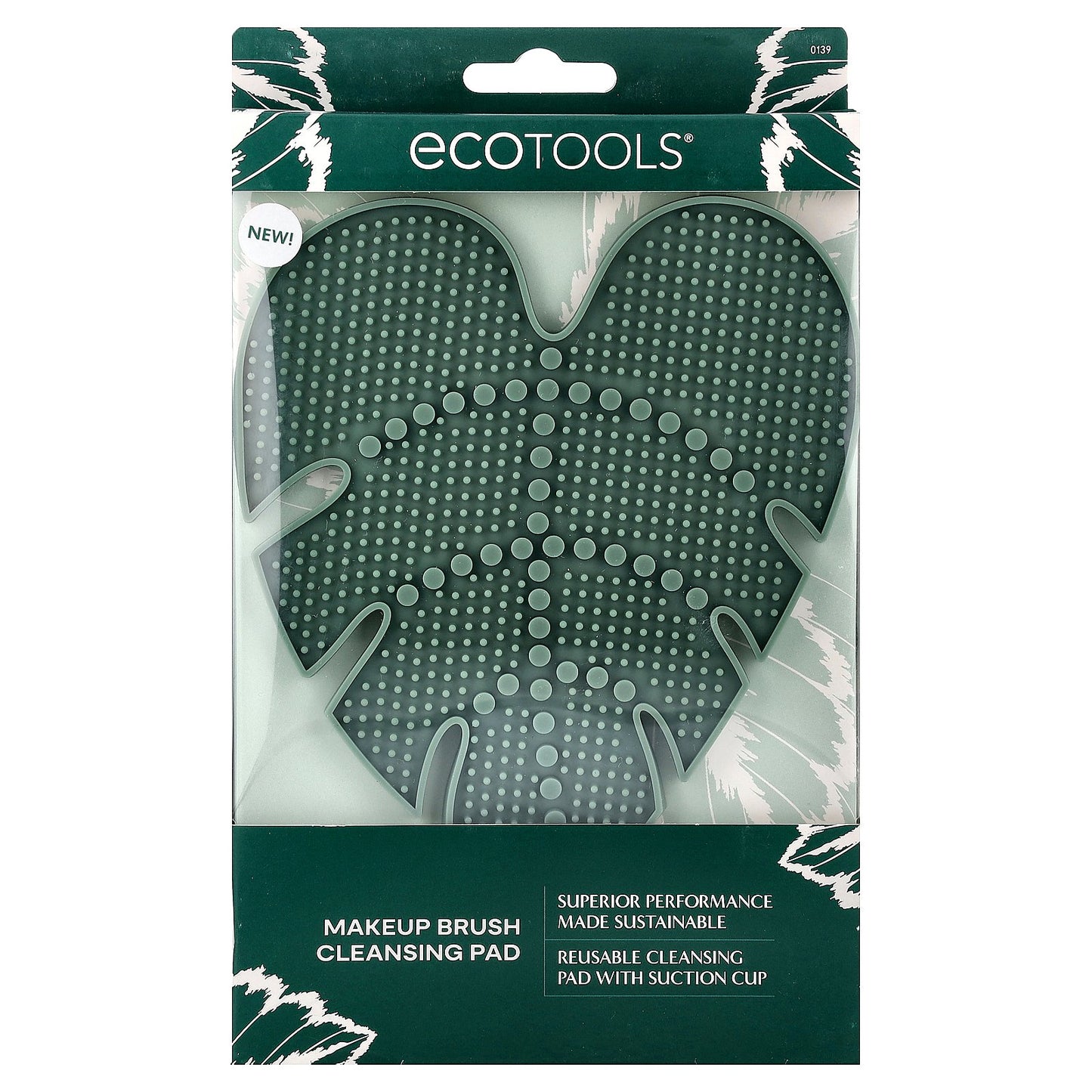 EcoTools, Makeup Brush Cleansing Pad, 1 Pad