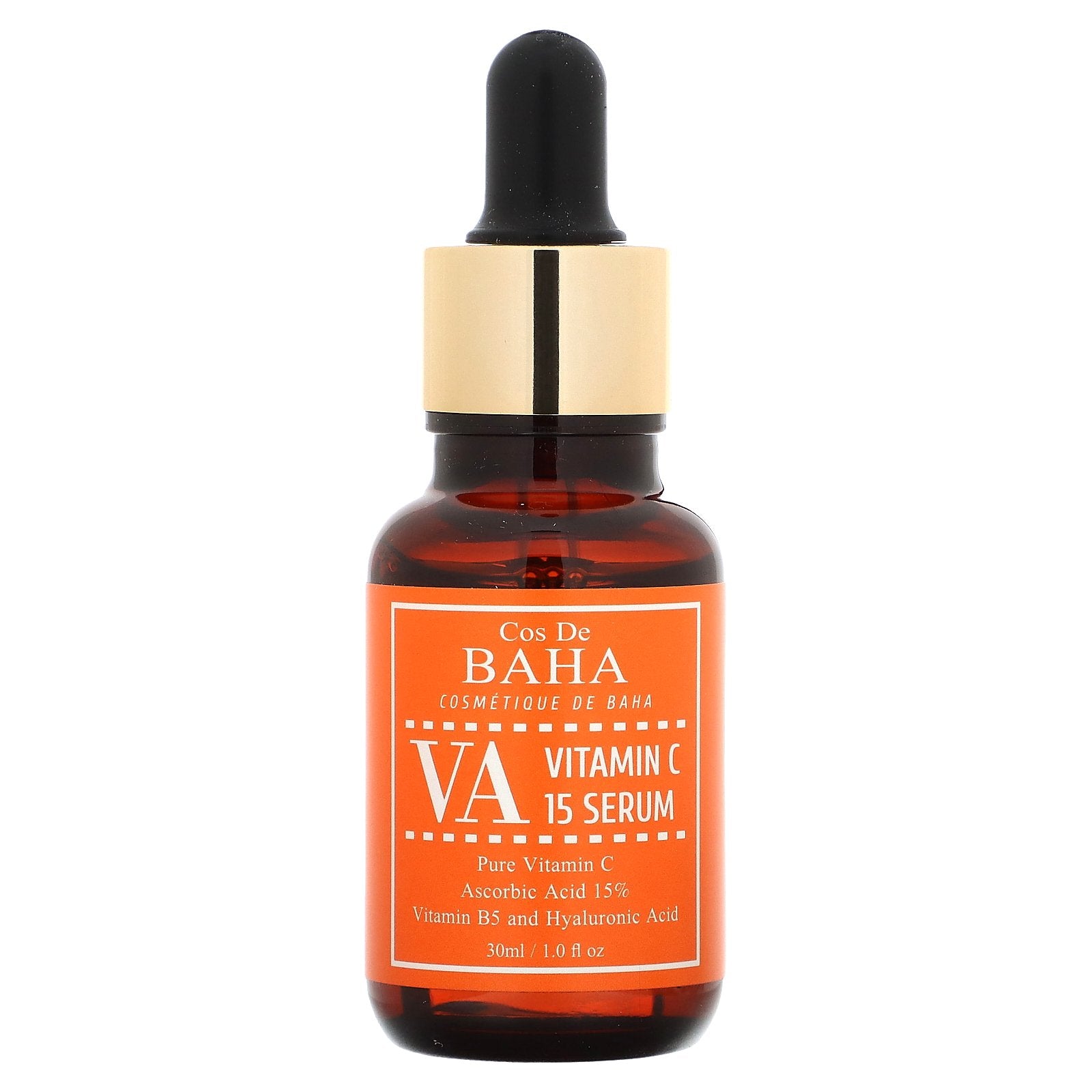 Cos De BAHA, VA, Vitamin C 15% Ascorbic Acid Serum, 1 fl oz (30 ml)