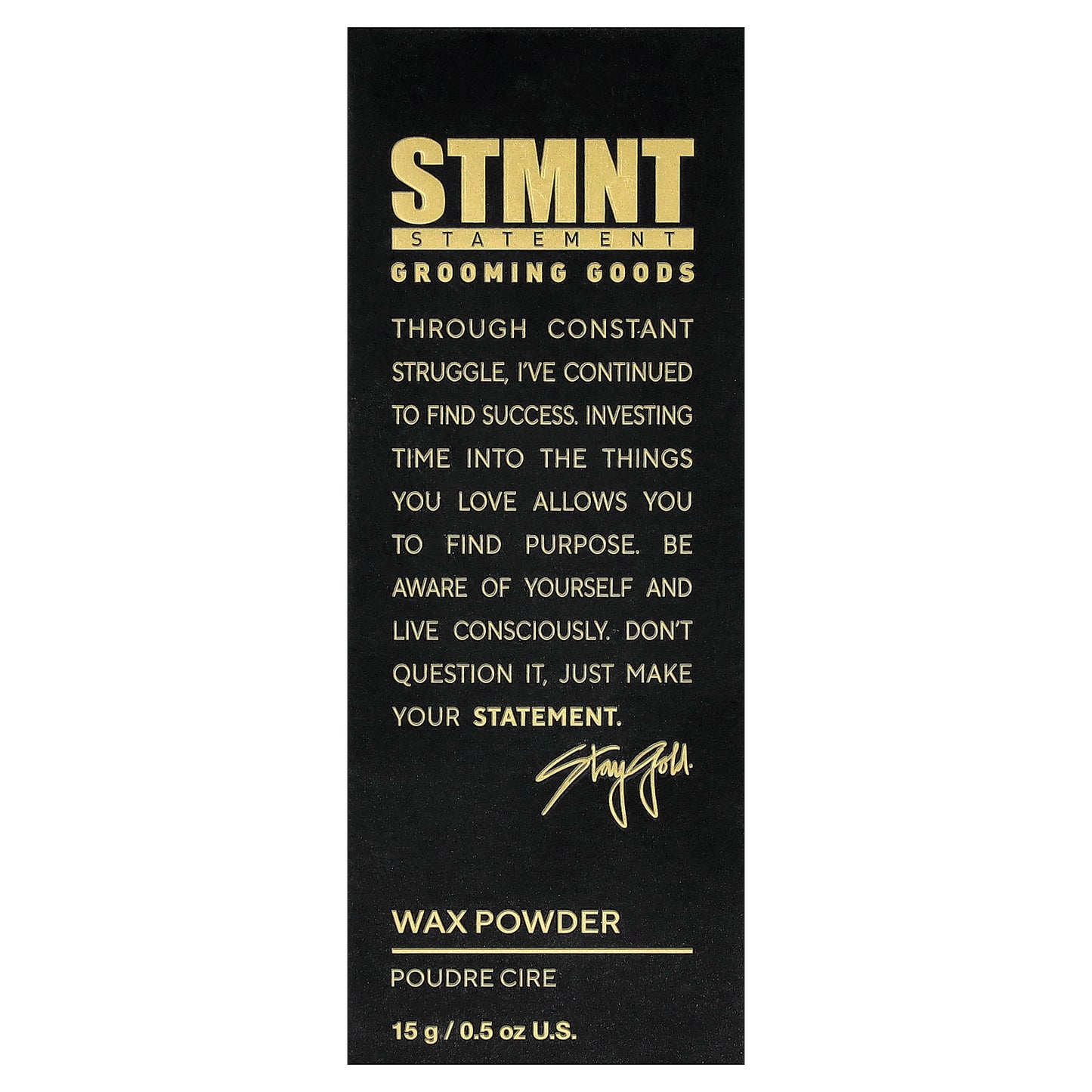 STMNT, Wax Powder, 0.5 oz (15 g)