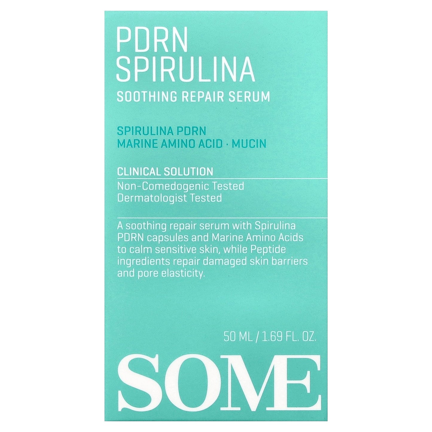 SOME BY MI, PDRN Spirulina, Soothing Repair Serum, 1.69 fl oz (50 ml)