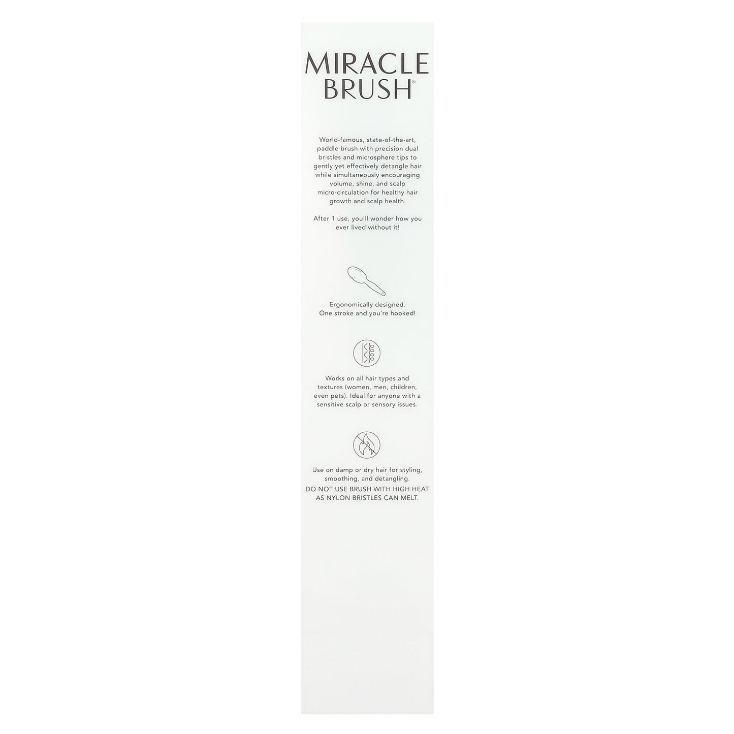 HAIRtamin, Miracle Brush®, 1 Brush
